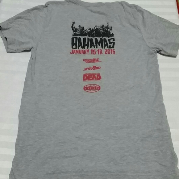 The Walking Dead Walker stalker cruise 2016 tshirt - Picture 6 of 9